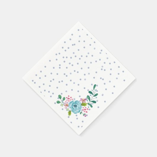 Serviette En Papier serviettes en papier, points gris cercles serviett (Coin)