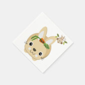 Serviette En Papier Serviettes en papier, Pois de carottes de singe la (Coin)