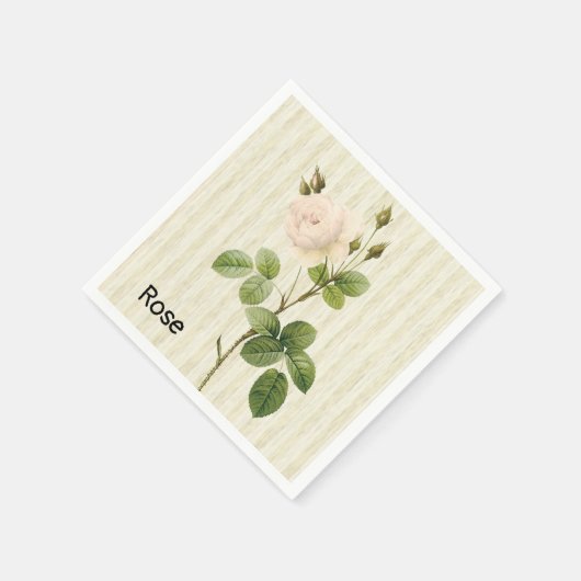Serviette En Papier Serviettes en papier, Rose beige (Coin)