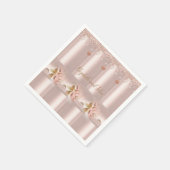 Serviette En Papier Serviettes en papier, Rose floral (Coin)