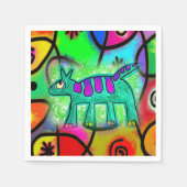 Serviette En Papier serviettes en papier, serviettes de chien Whimsica (Devant)