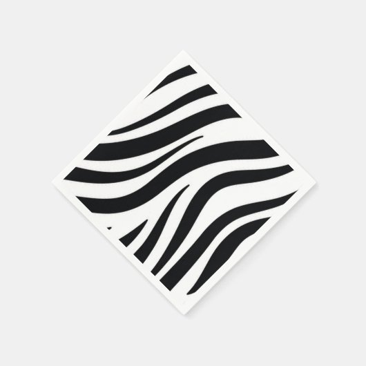 Serviette En Papier Serviettes en papier, serviettes en léopard noir (Coin)