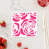 Serviette En Papier Serviettes en papier, serviettes en léopard rose (En situation)