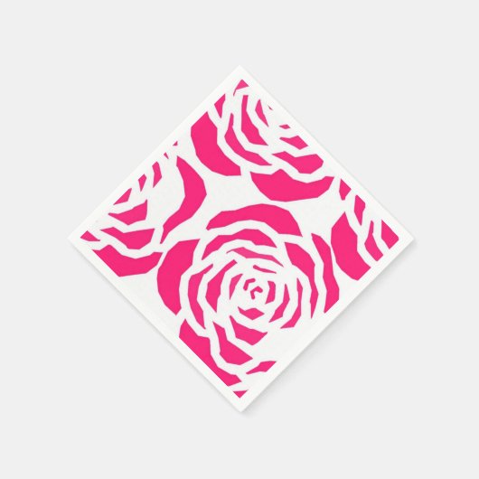 Serviette En Papier Serviettes en papier, serviettes en léopard rose (Coin)