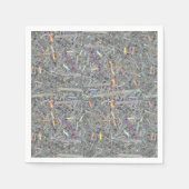 Serviette En Papier Serviettes en papier, serviettes grises (Devant)