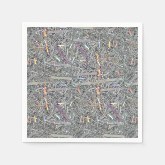 Serviette En Papier Serviettes en papier, serviettes grises (Devant)