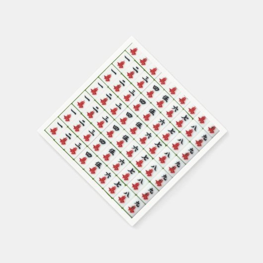 Serviette En Papier Serviettes en papier, serviettes Mahjong (Coin)