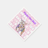 Serviette En Papier Serviettes en papier, Taureau en brique rose (Coin)