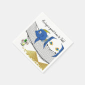 Serviette En Papier Serviettes en papier, vers de poisson de pêche Ser (Coin)