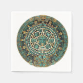 Serviette En Papier serviettes en papier, vert aztèque (Devant)
