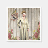 Serviette En Papier Serviettes en papier, victorienne (Devant)