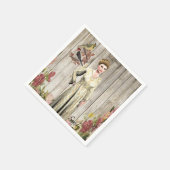 Serviette En Papier Serviettes en papier, victorienne (Coin)