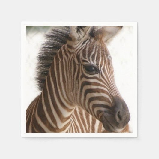 Serviette En Papier Serviettes en papier, Zèbre (Devant)
