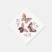 Serviette En Papier Serviettes en papillon mignonne (Coin)