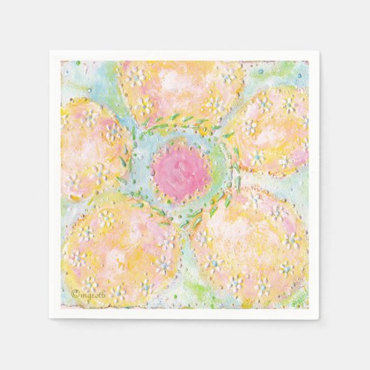 Serviette En Papier Serviettes "Eos" Pastel Party (Devant)