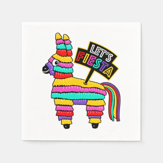 Serviette En Papier Serviettes Fiesta (Devant)