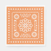 Serviette En Papier Serviettes Fille Fiesta Party (Devant)