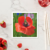 Serviette En Papier Serviettes Fleurs (En situation)