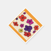 Serviette En Papier Serviettes florales (Coin)