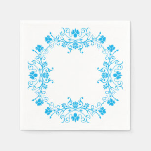 Serviette En Papier Serviettes Florales
