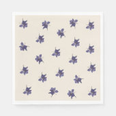 Serviette En Papier Serviettes florales Lilac tendance (Devant)