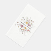Serviette En Papier Serviettes Florales vintages (Coin)