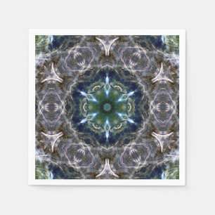 Serviette En Papier serviettes folk Mandala