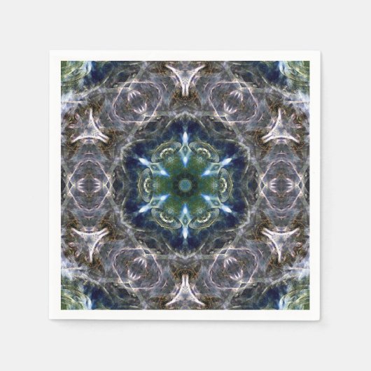 Serviette En Papier serviettes folk Mandala (Devant)