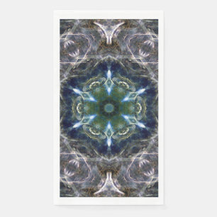 Serviette En Papier serviettes folk Mandala