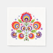 Serviette En Papier serviettes folkloriques (Devant)