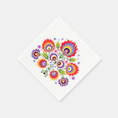 Serviette En Papier serviettes folkloriques (Coin)