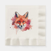 Serviette En Papier Serviettes Fox (Devant)