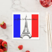 Serviette En Papier Serviettes françaises (En situation)