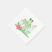 Serviette En Papier Serviettes Froggie Fun (Coin)