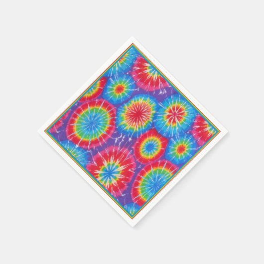 Serviette En Papier Serviettes Funky Retro (Coin)