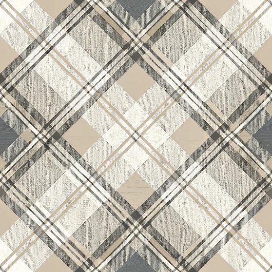 Serviette En Papier Serviettes géométriques Brown gris classique Nom p