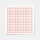 Serviette En Papier Serviettes Gingham Pastel (Devant)