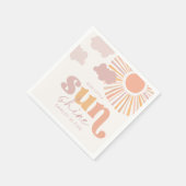 Serviette En Papier Serviettes Girl Sun Party (Coin)