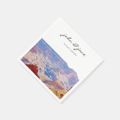 Serviette En Papier Serviettes grand canyon Arizona Mariage personnali (Coin)