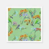Serviette En Papier Serviettes Green Tropical Paradise Party (Devant)