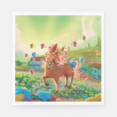 Serviette En Papier Serviettes Gwenhwyer Sun Rays (Devant)