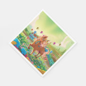 Serviette En Papier Serviettes Gwenhwyer Sun Rays (Coin)