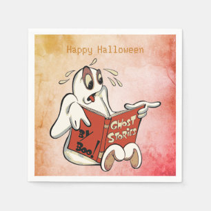Serviette En Papier Serviettes Halloween Histoires de Fantômes