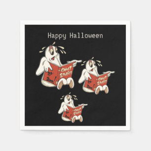 Serviette En Papier Serviettes Halloween Histoires de Fantômes