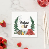 Serviette En Papier Serviettes Happy Camper (En situation)