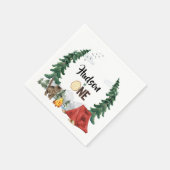 Serviette En Papier Serviettes Happy Camper (Coin)