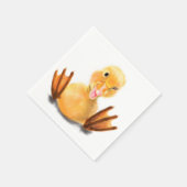 Serviette En Papier Serviettes Happy Duck (Coin)