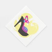 Serviette En Papier Serviettes haute talons fantaisie (Coin)