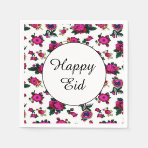 Serviette En Papier Serviettes heureuses d'Eid