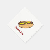 Serviette En Papier Serviettes Hotdog (Coin)